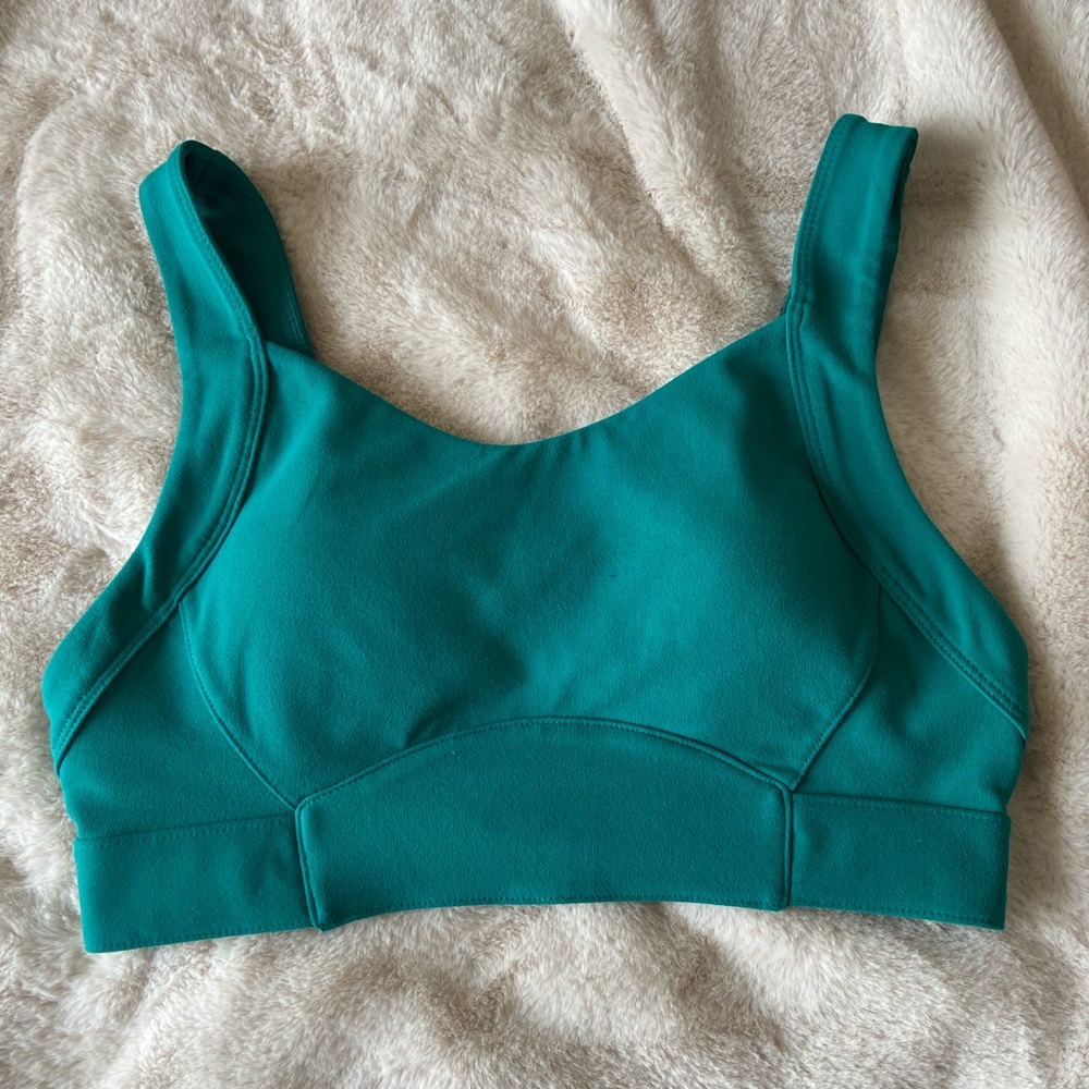 Fabletics High Impact Green Sports Bra
